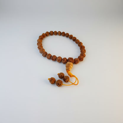 Rudraksha Mala Halskette & Armband Set