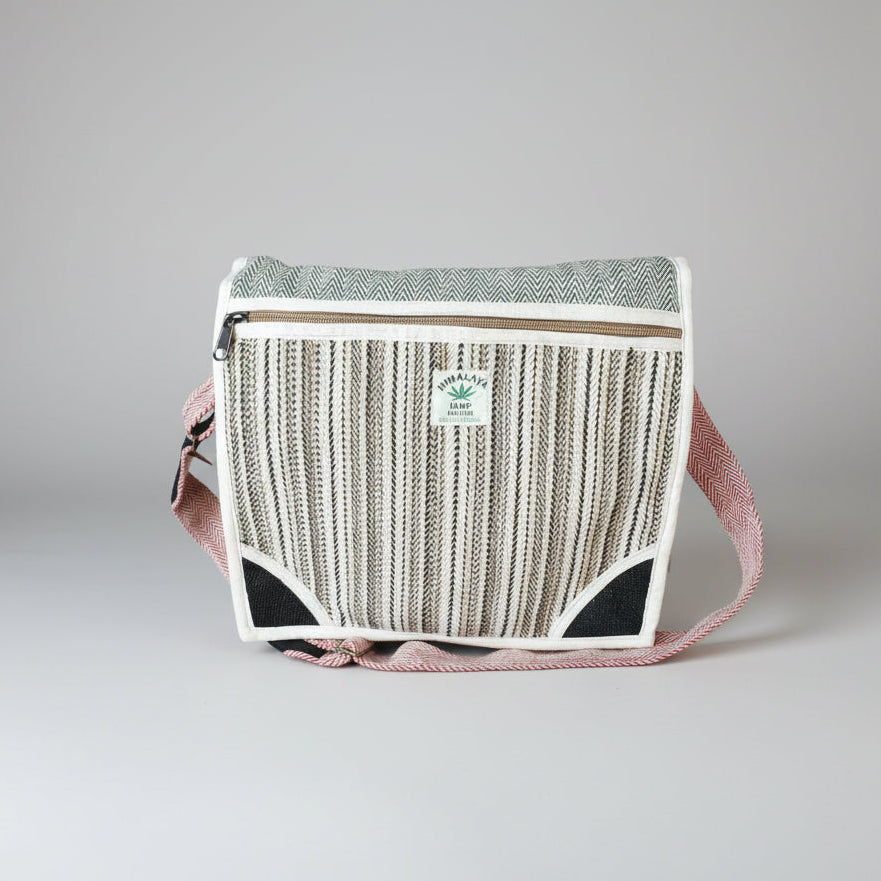 Hanf-Baumwolle Umängetasche Schlinge Tasche – Über die Schulter/Laptop Tasche