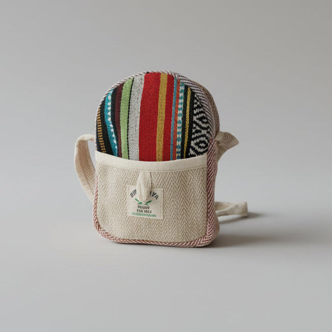 Umhängetasche aus Hanf-Baumwolle