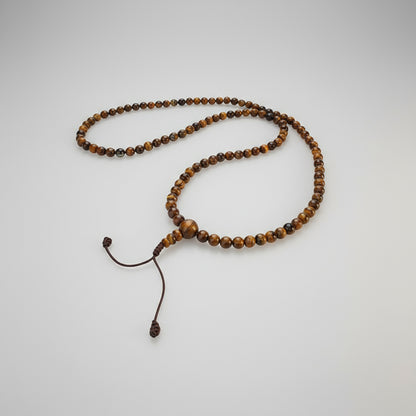 Tigerauge-Halskette und Armband-Set