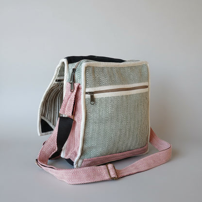 Hanf-Baumwolle Umängetasche Schlinge Tasche – Über die Schulter/Laptop Tasche